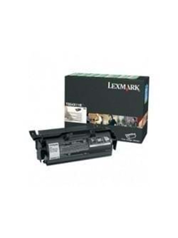 Lexmark T654x31e Toner Black Lasertoner Sort