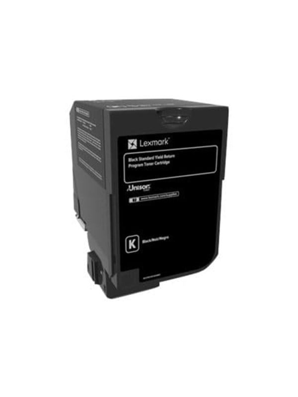 Lexmark Toner Cartridge Black Lasertoner Sort