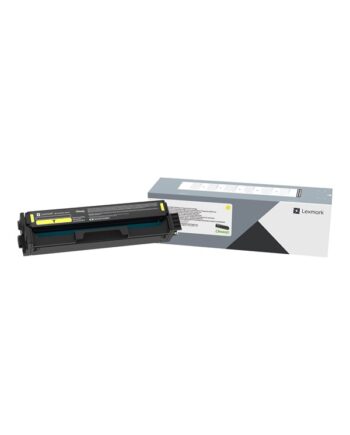 Lexmark Toner Cartridge Yellow Lasertoner Gul