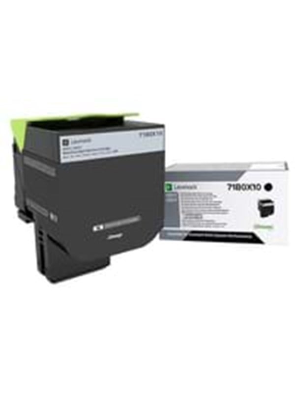 Lexmark Toner Regular Open Black Crtg Lasertoner Sort