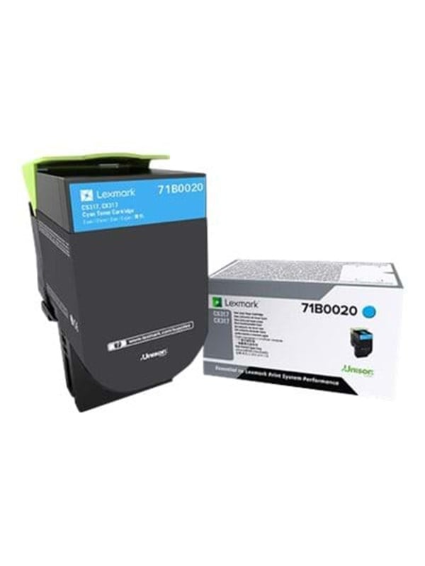 Lexmark X317 Lasertoner Cyan