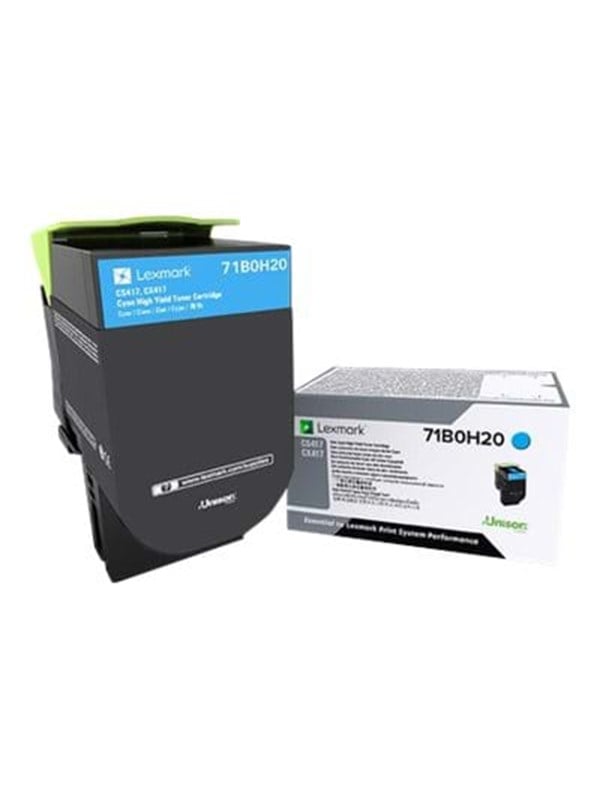 Lexmark X417 Lasertoner Cyan