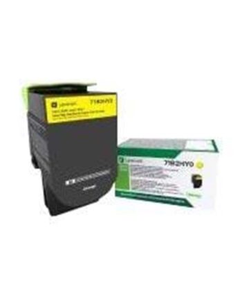Lexmark X417 Lasertoner Gul