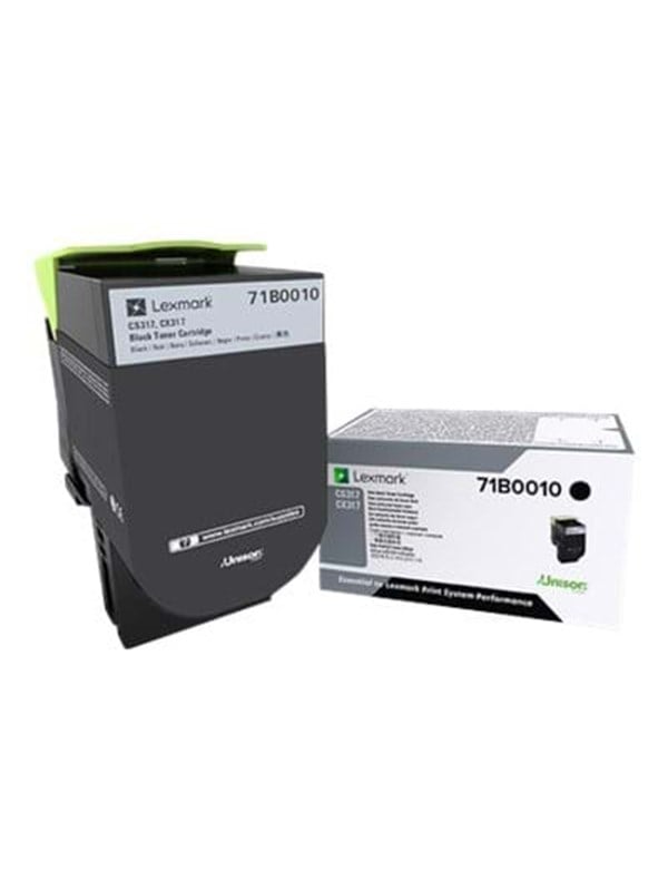 Lexmark X317 Lasertoner Sort