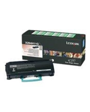 Lexmark X264 Toner Black Lasertoner Sort