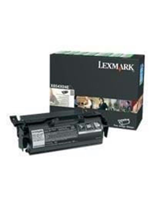Lexmark X654x31e Toner Black Lasertoner Sort