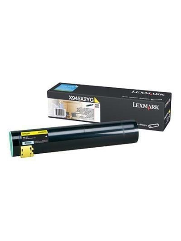 Lexmark X945x2yg Toner Yellow Lasertoner Gul