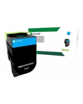 Lexmark 802xc Lasertoner Cyan