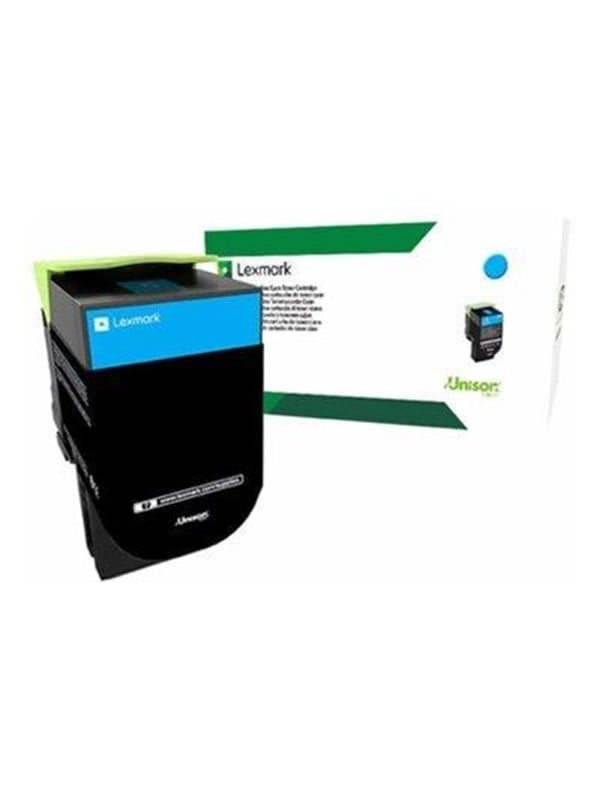 Lexmark 802xc Lasertoner Cyan