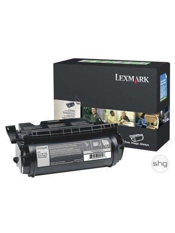 Lexmark 64416xe Toner Black Lasertoner Sort