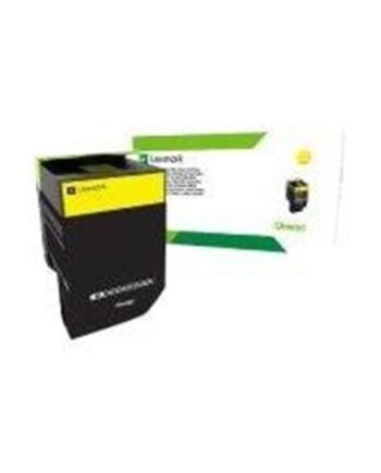 Lexmark 702ye   70c20ye Lasertoner Gul