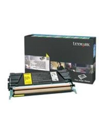 Lexmark Yellow Toner Cartridge Lasertoner Gul