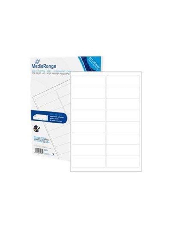 Mediarange Multi-purpose Labels 800 Label 99 33 Mm