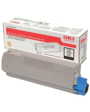 Oki 46507508 Black Toner C612 Lasertoner Sort