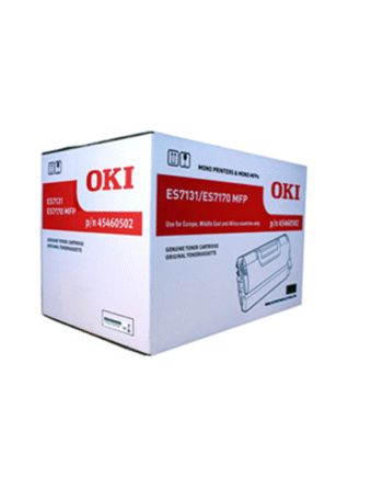 Oki 45460502   Black Toner Lasertoner Sort
