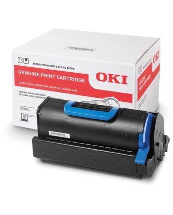 Oki 45488802   Black Toner Lasertoner Sort