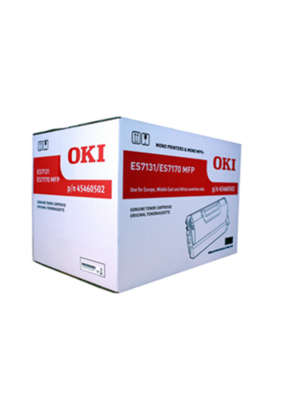 Oki 45460502 Black Toner Lasertoner Sort