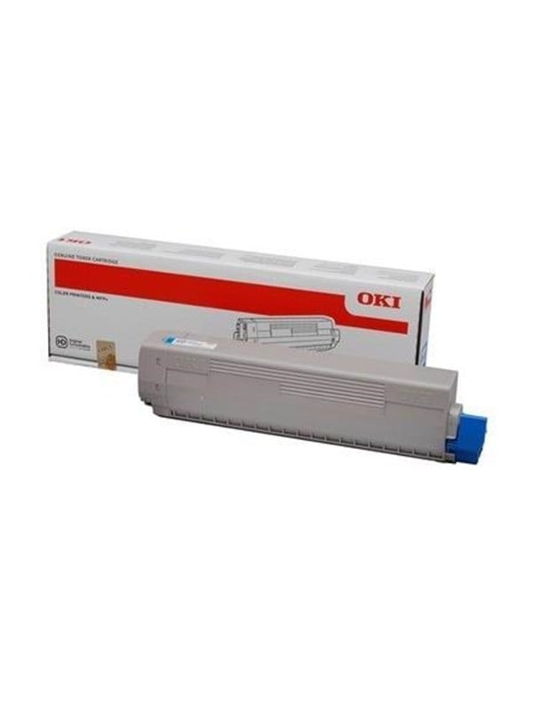 Oki 46443103 C833n C833dn C843dn Lasertoner Cyan
