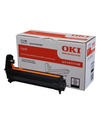 Oki Drum Black For C610 20000 Pages Tromlekit Sort