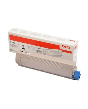 Oki High Capacity Black Original Toner Cartridge Lasertoner Sort