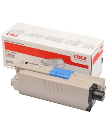 Oki Sort Original Tonerpatron  Alternativ Til: 46490624  Lasertoner Sort