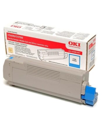 Oki 43381907 Toner Lasertoner Cyan