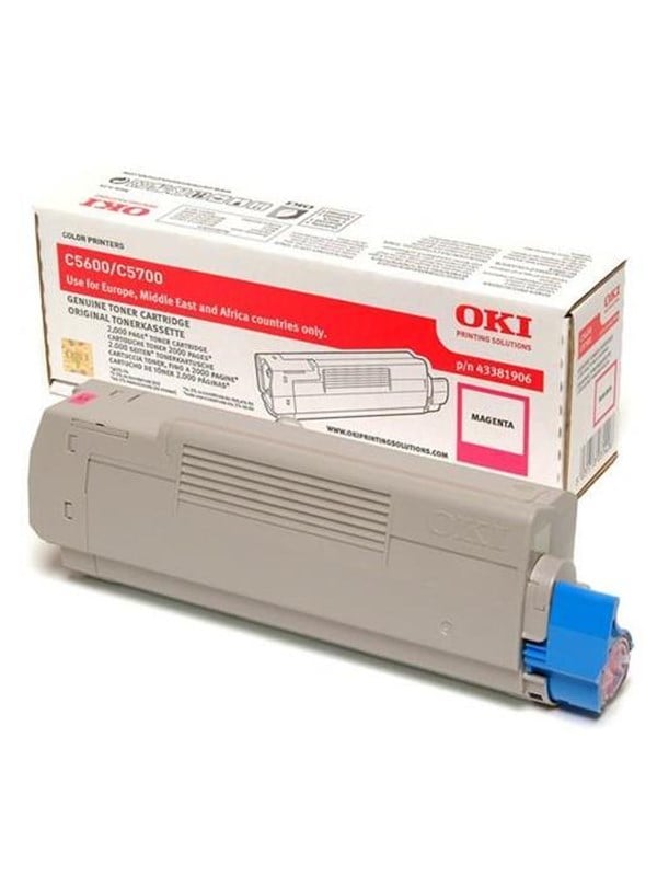 Oki 43381906 Toner Lasertoner Magenta