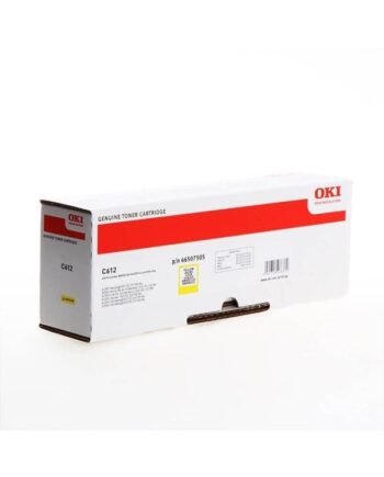 Oki Yellow Original Toner Cartridge Lasertoner Gul