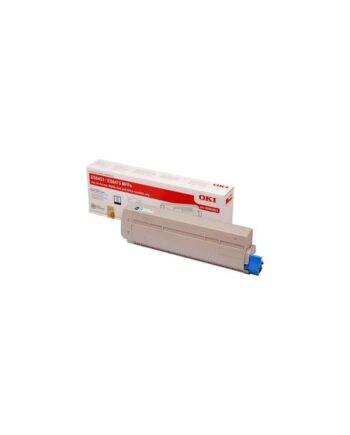 Oki Yellow Original Toner Cartridge Lasertoner Gul