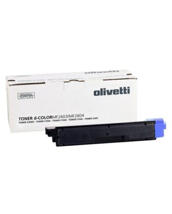 Olivetti Tk 590   Cyan Original Toner Cartridge Lasertoner Cyan