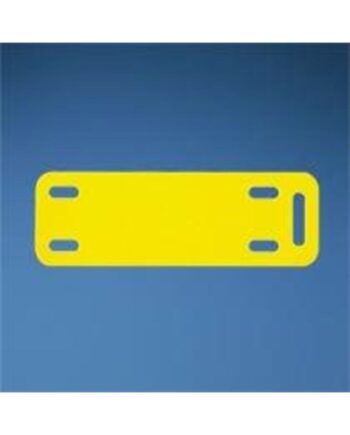 Panduit Markeringsplade 12 7x76 2mm  Gul Rl 500 Stk