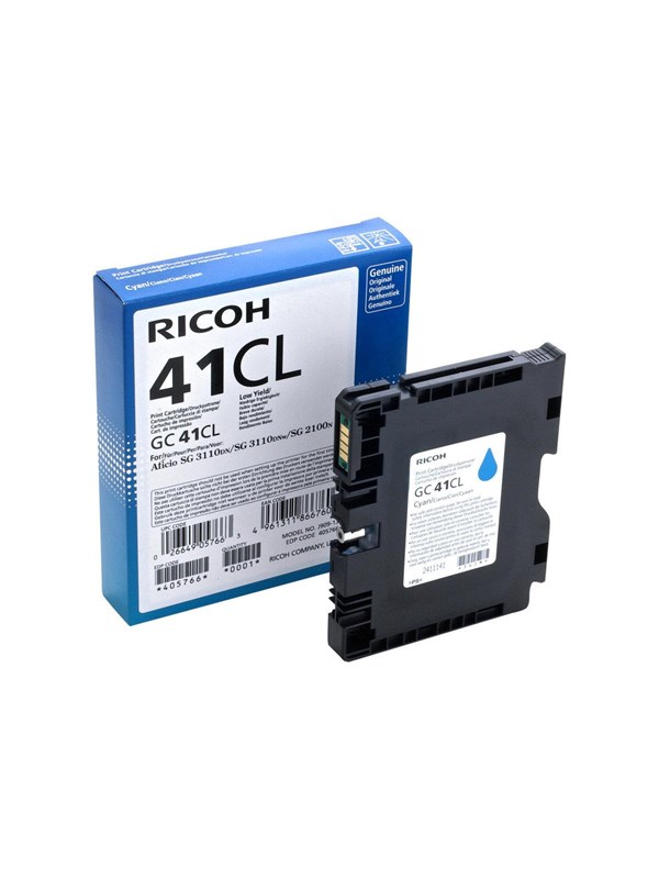 Ricoh Gc 41cl Blækpatron Cyan