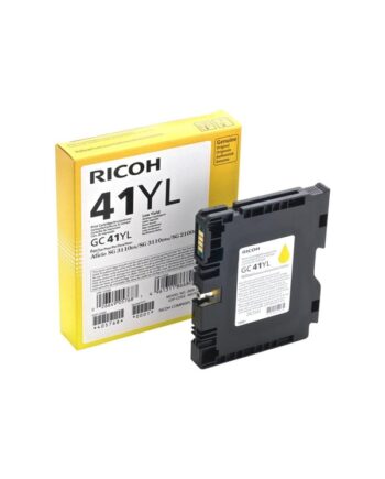 Ricoh Toner Gel Yellow 600 Pages Blækpatron Gul