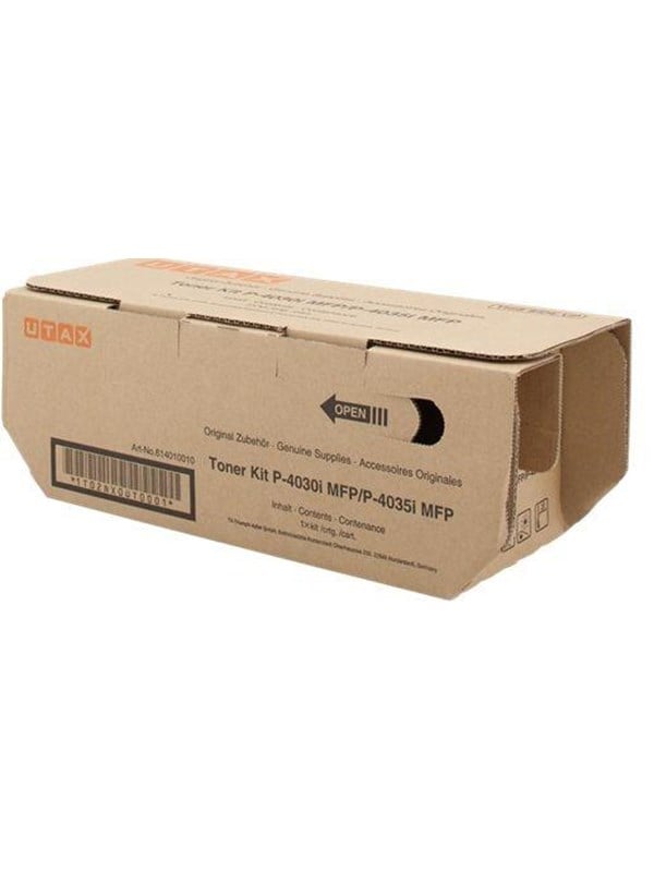 Utax 614010010 Black Lasertoner Sort