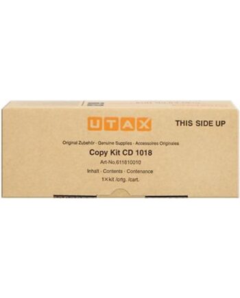 Utax 611810010 Black Lasertoner Sort