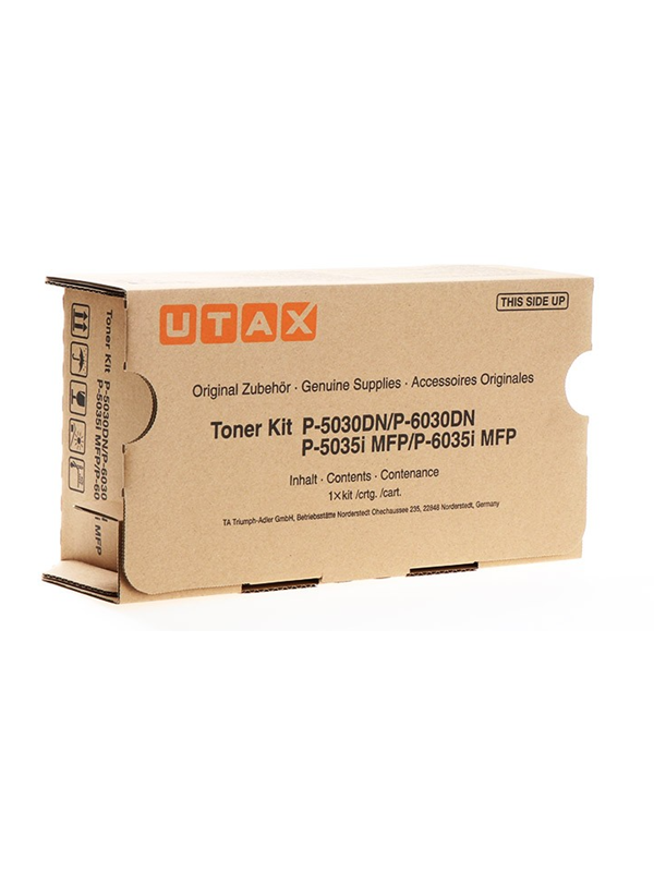 Utax 4436010010 Black Toner Lasertoner Sort