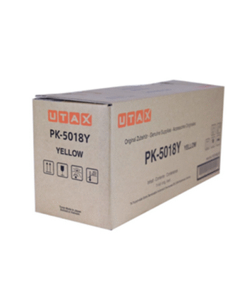 Utax 1t02twaut0   Pk-5018y Yellow Toner Lasertoner Gul