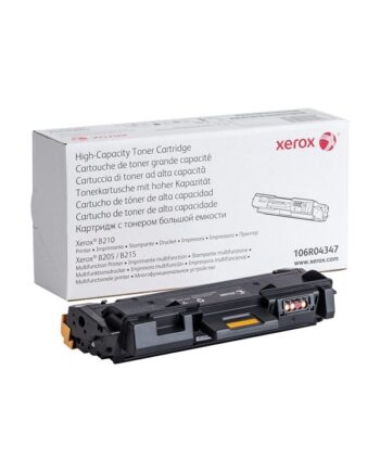 Xerox 106r04347   High Capacity Black Toner Lasertoner Sort