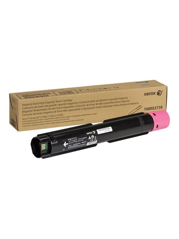 Xerox 106r03739 Versalink C7020 C7025 C7030 Extra High Capacity Magenta Toner 16500 Pages Lasertoner Magenta