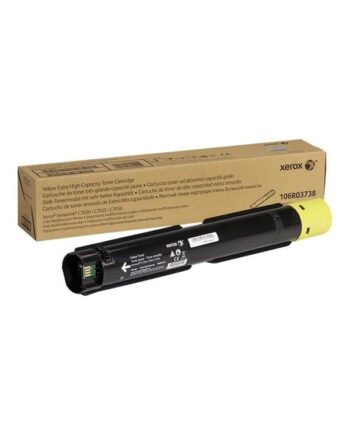 Xerox 106r03738   Versalink C7020 C7025 C7030 Extra High Capacity Yellow Toner 16500 Pages Lasertoner Gul