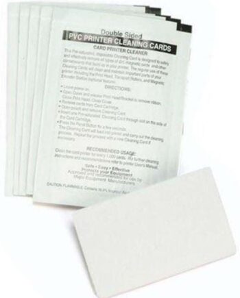 Zebra Cleaning Cards Kit  Box 100  Rensepakke For Printer