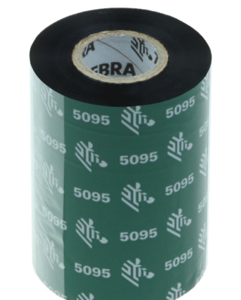 Zebra 05095gs11007   Ribbon 5095 Resin 110 Mm 12-pack Farvebånd Refill  Termisk Overføring  Sort