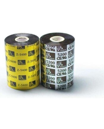 Zebra Ribbon 3400 83mmx450m Farvebånd Refill  Termisk Overføring  Sort