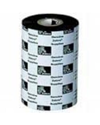 Zebra Ribbon 2100 Wax Farvebånd Refill  Termisk Overføring  Sort
