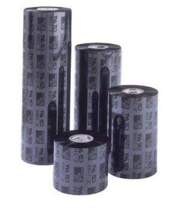 Zebra Ribbon 2300 Wax Farvebånd Refill  Termisk Overføring  Sort