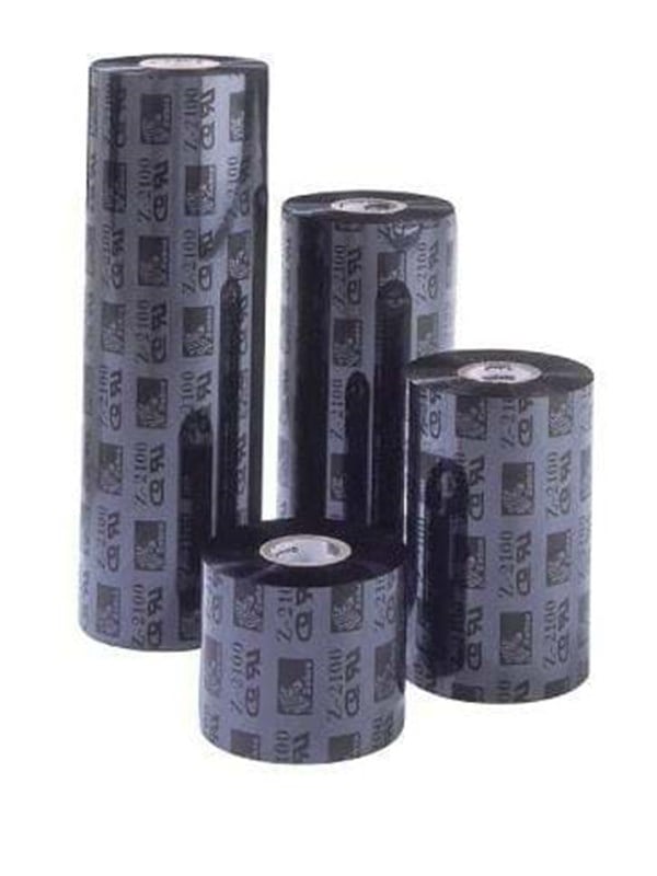 Zebra Ribbon 2300 Wax Farvebånd Refill Termisk Overføring Sort