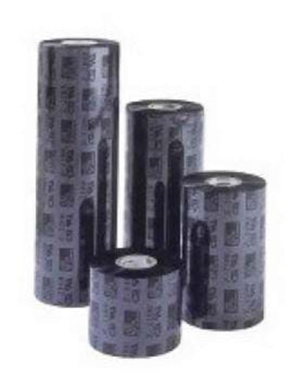 Zebra Ribbon 2300 Wax 12-pack 110 Mm 74 Print-bånd Sort