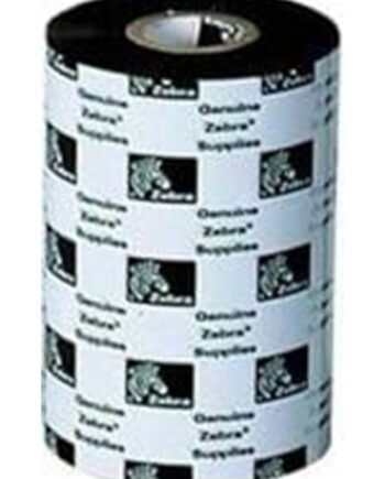 Zebra   Roll Ribbon 2300 40mmx450m Farvebånd Refill  Termisk Overføring  Sort