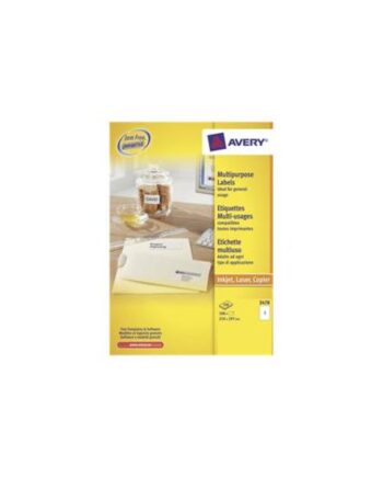 Avery Etiketter 100 Stk  A4