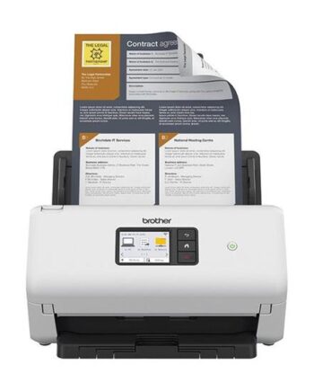 Brother Ads-4500w Dokumentscanner Desktopmodel Usb      Lan  Wi-fi    Usb      Host